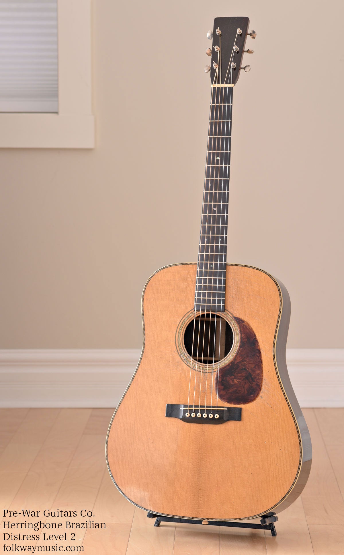 Pre-War Herringbone Brazilian - Distress Level 2