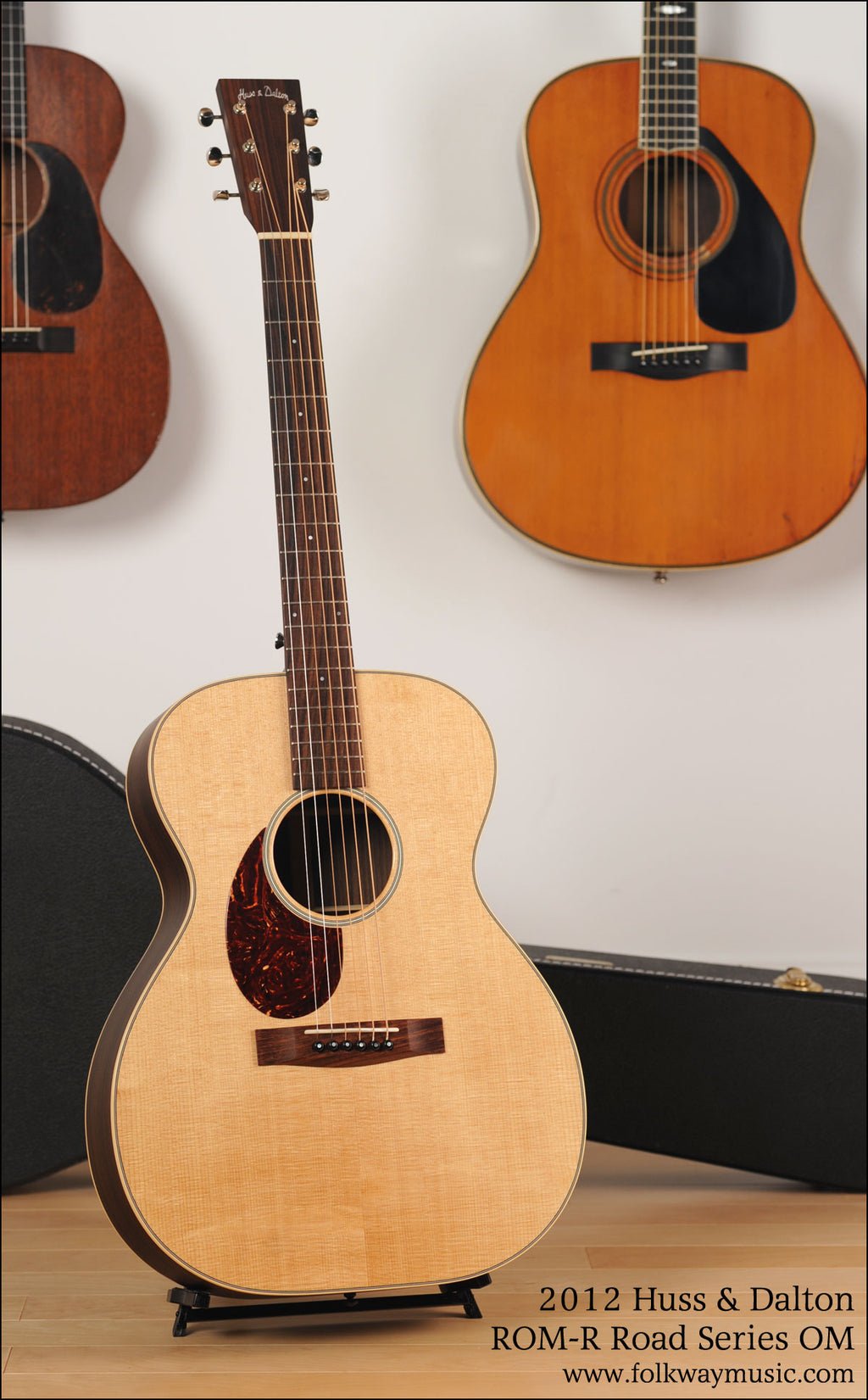 2012 Huss and Dalton ROM-R Road Series OM Lefty
