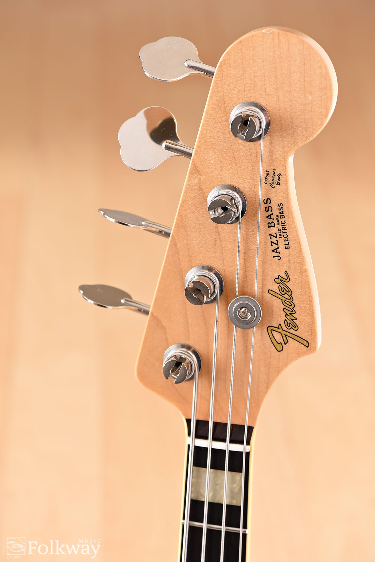 2012 Fender Japan Thinline Jazz Bass VMH
