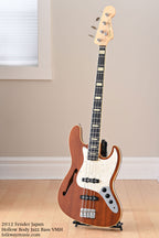 2012 Fender Japan Thinline Jazz Bass VMH