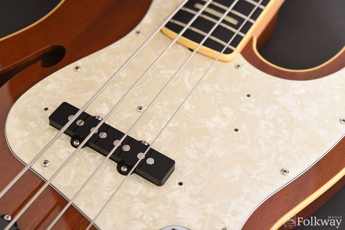 2012 Fender Japan Thinline Jazz Bass VMH