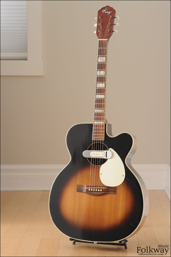 1959 Kay K-24 with DeArmond