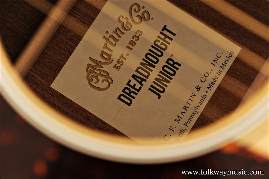 Martin Dreadnought Jr-E Lefty (discontinued spec)