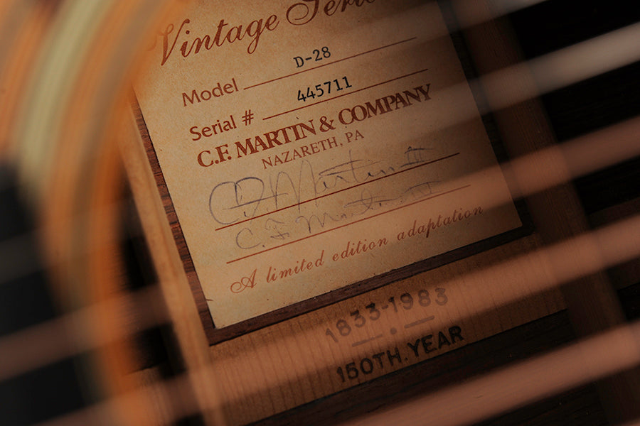 1983 Martin D-28 Vintage Brazilian