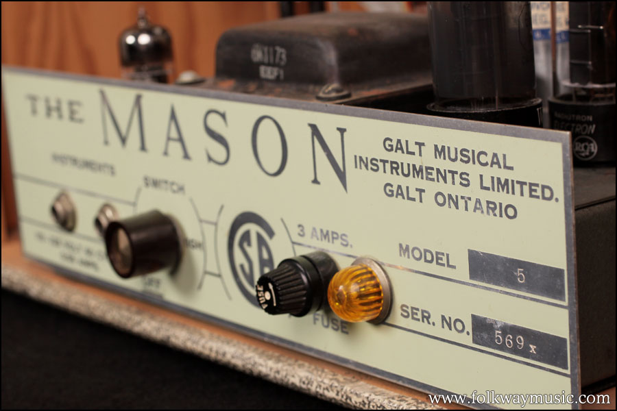 c.1955 Mason Amp & Steel Set