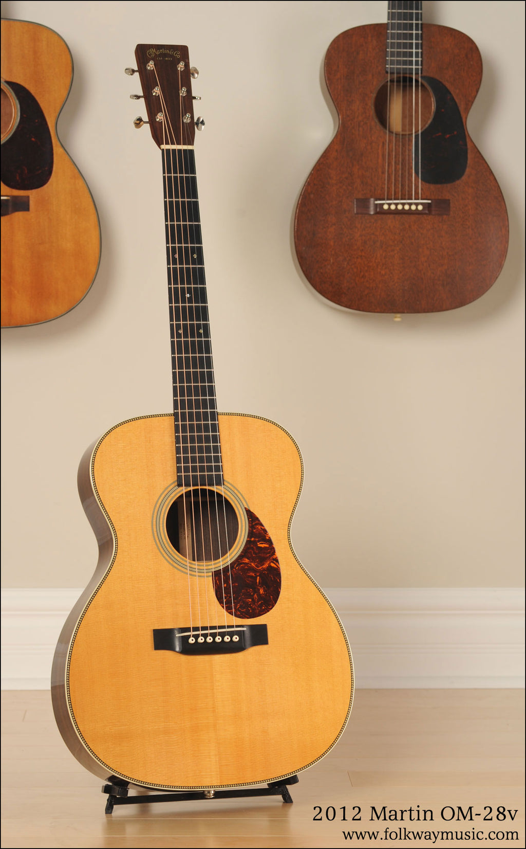 2012 Martin OM-28v