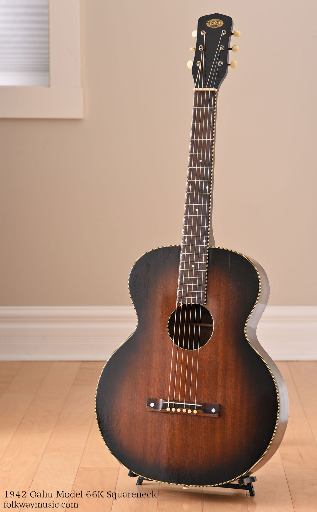 1942 Oahu Model 66K Squareneck