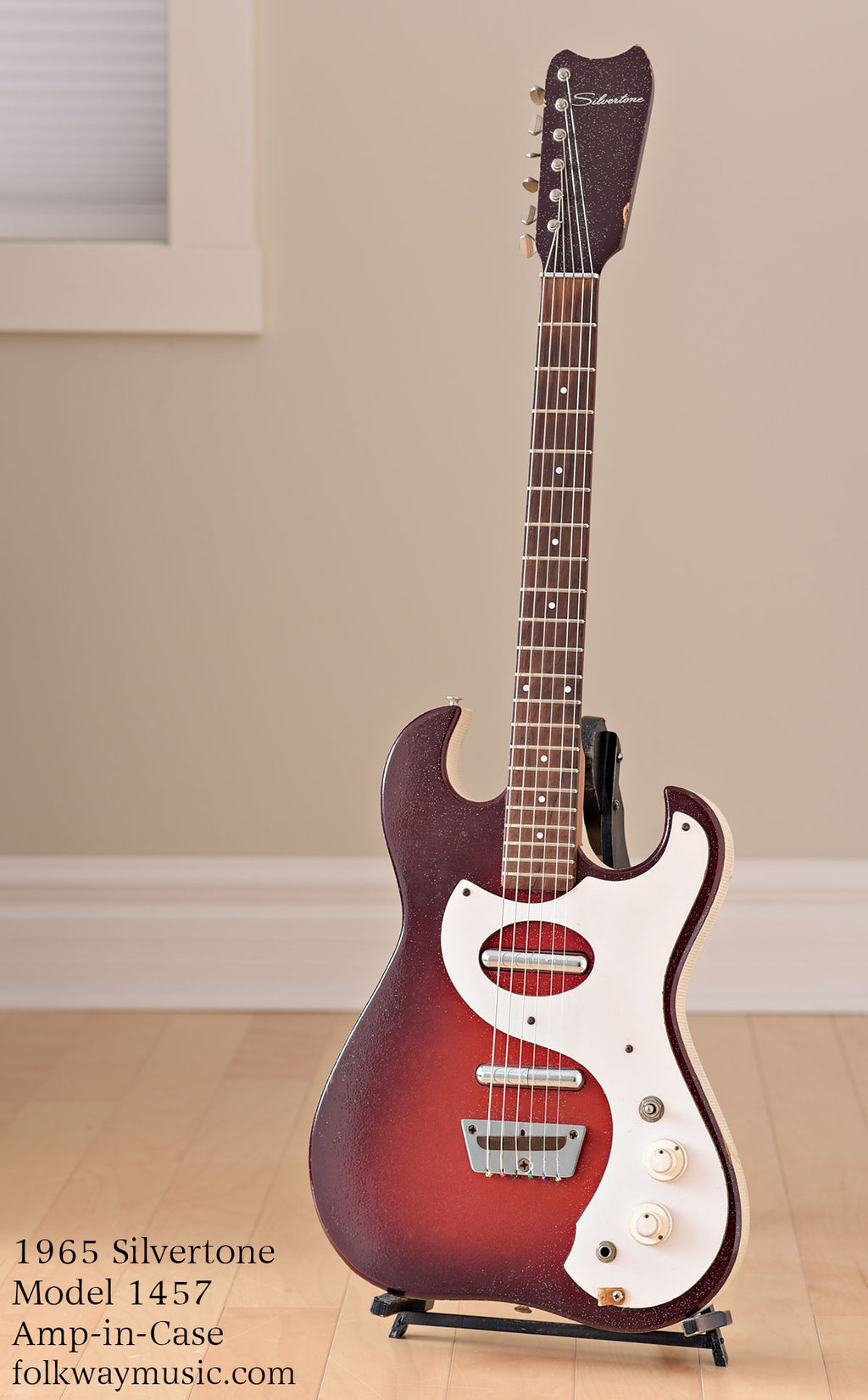 1965 Silvertone 1457 Amp-in-Case