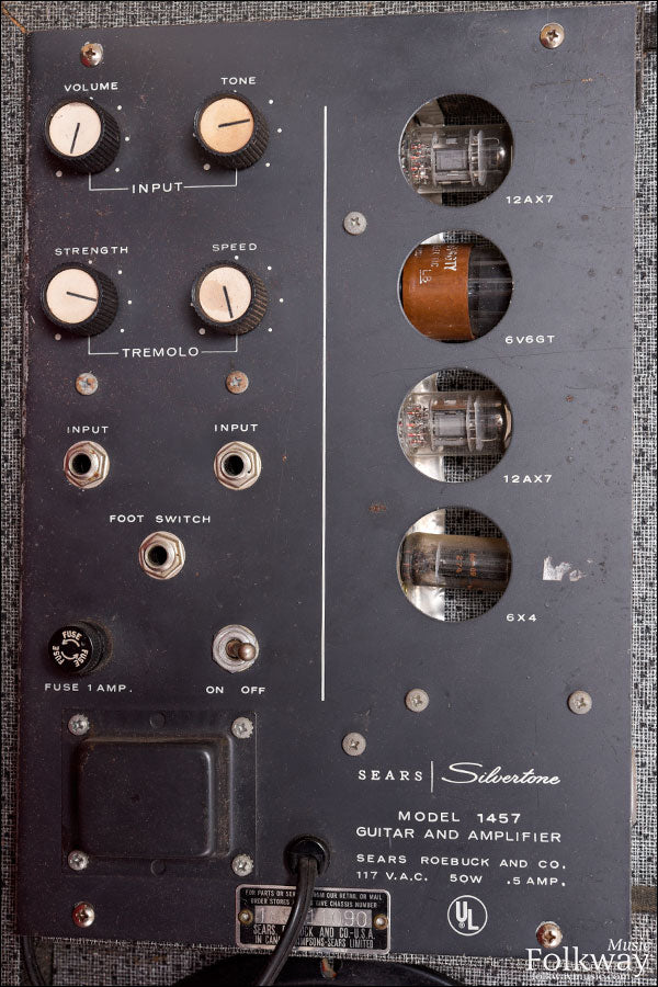 1965 Silvertone 1457 Amp-in-Case