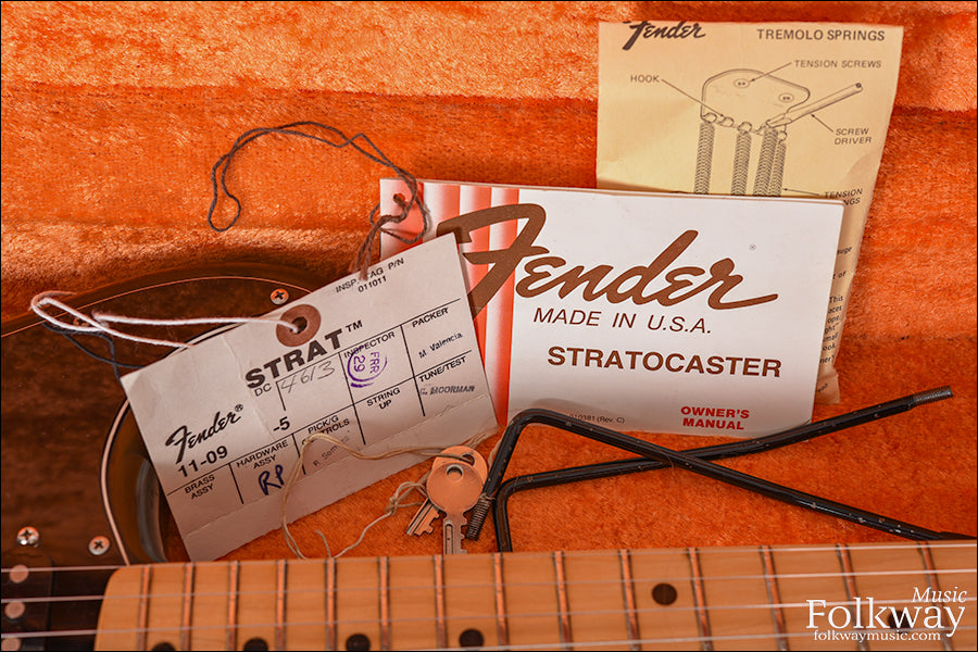1981 Fender Stratocaster Lefty