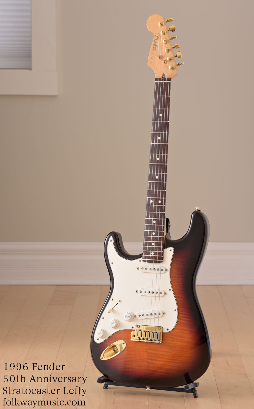 1996 Fender 50th Anniversary Stratocaster Lefty