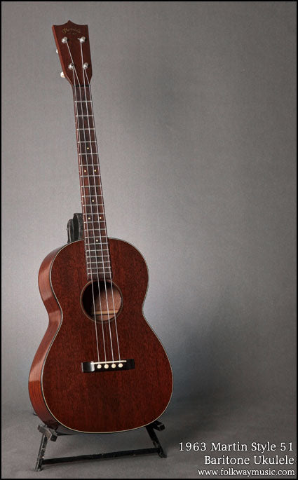 1963 Martin Style 51 Baritone Ukulele