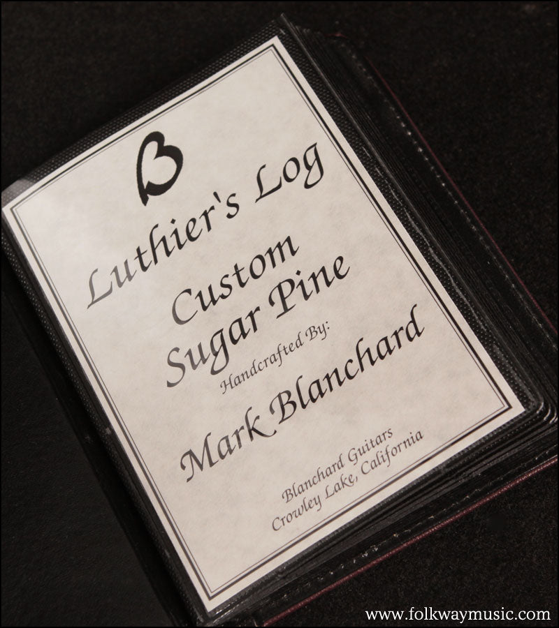 2002 Blanchard Sugar Pine Custom