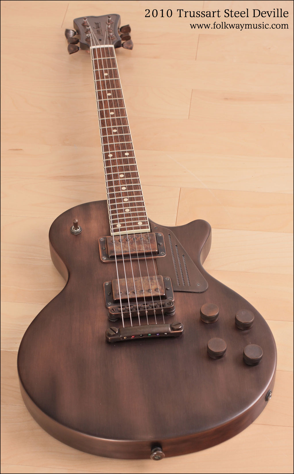 2010 James Trussart Steel Deville Holey Back