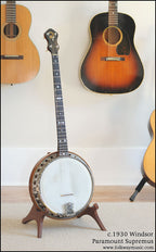 c.1930 Windsor Paramount Supremus Banjo