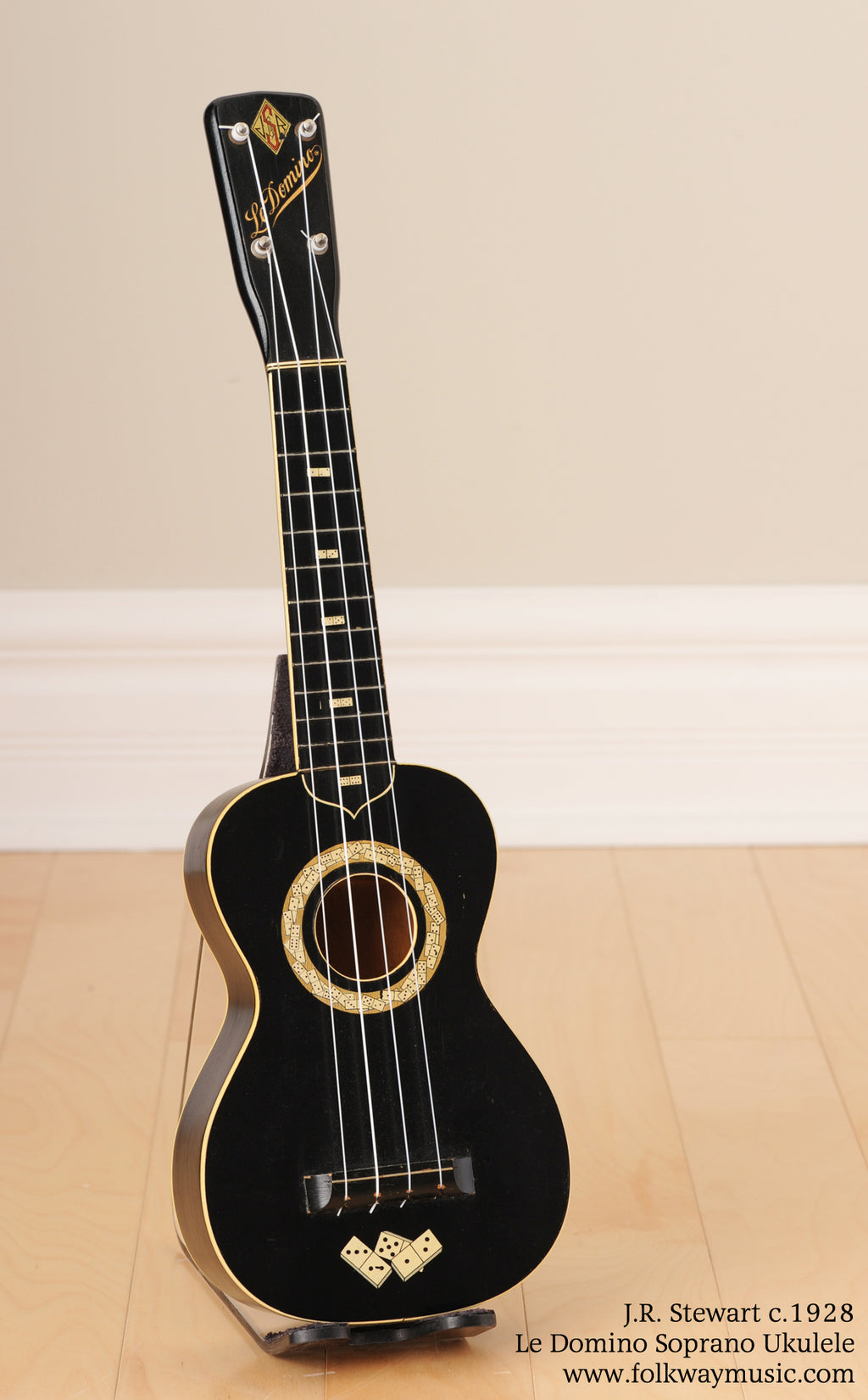 J.R. Stewart C.1928 Le Domino Soprano Ukulele