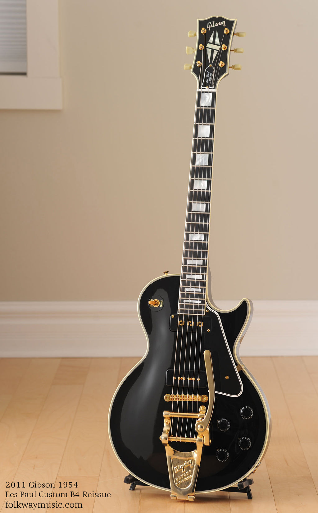 2011 Gibson 1954 Les Paul Custom B4 Reissue