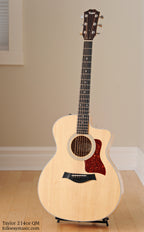 Taylor 214ce Quilted Maple DLX
