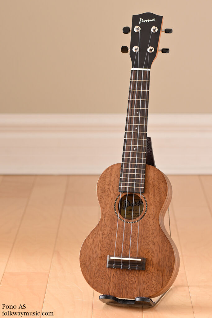 Pono AS Soprano Acacia ukulele