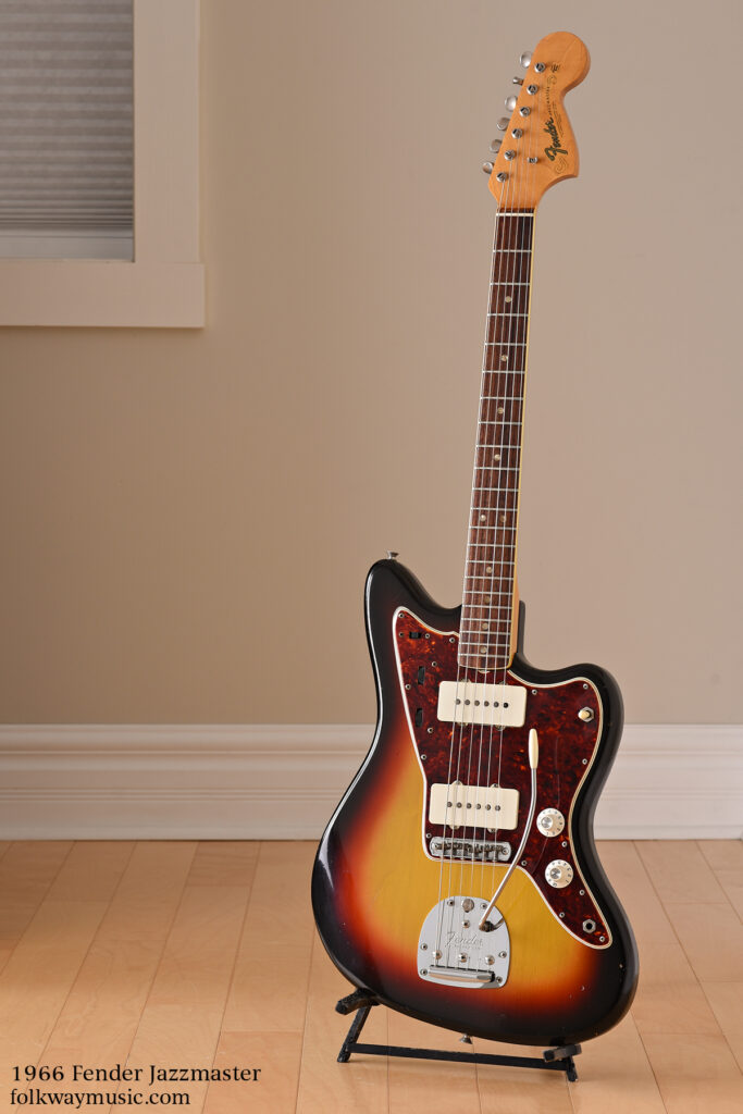 1966 Fender Jazzmaster vintage electric guitar