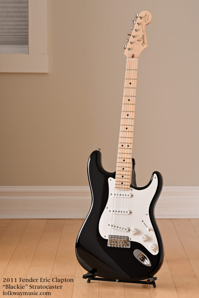 2011 Fender Eric Clapton ‘Blackie’ Stratocaster electric guitar