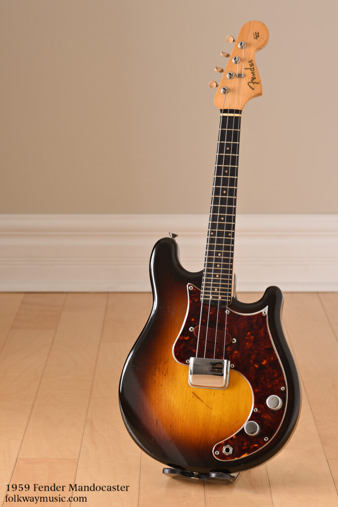 1959 Fender Mandocaster vintage electric mandolin