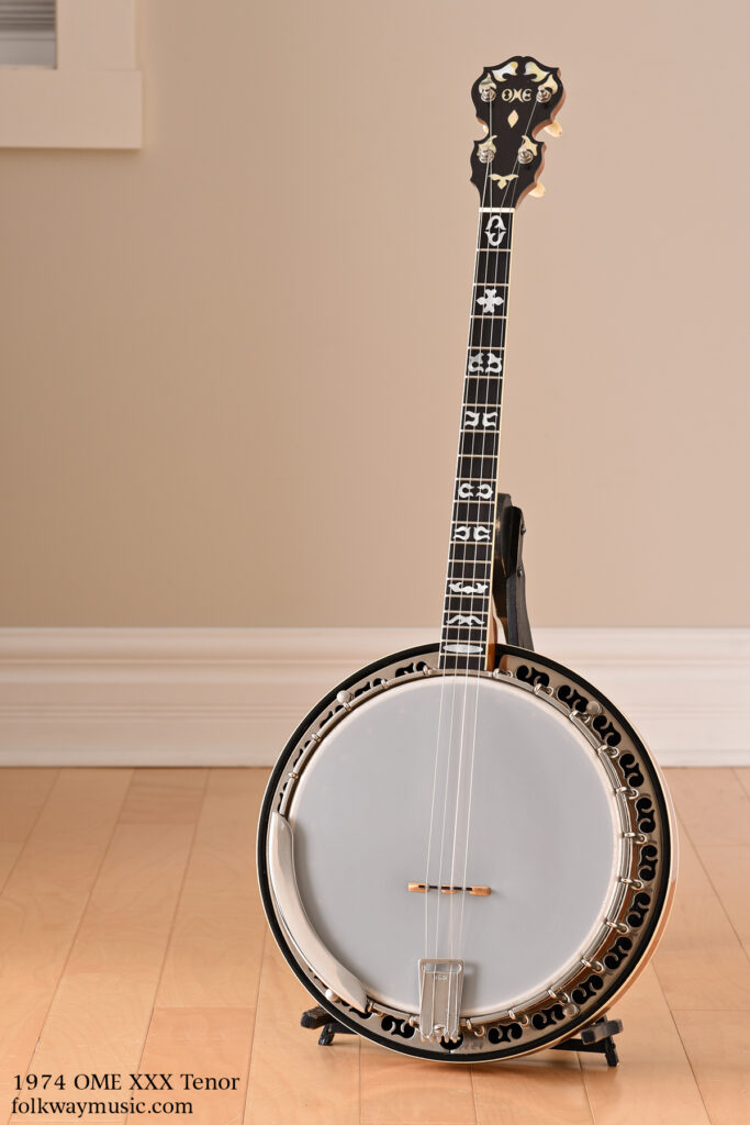 1974 OME XXX Tenor banjo