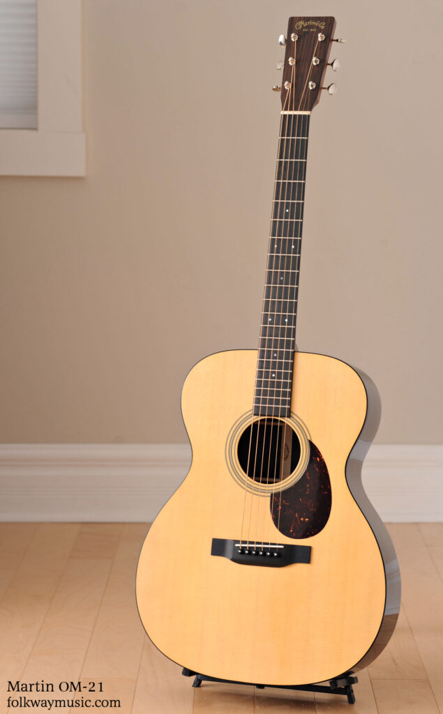 Martin OM-21 acoustic guitar