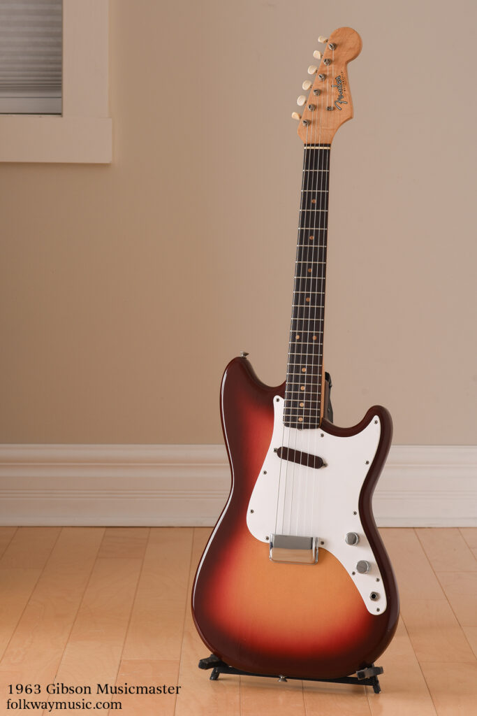 1963 Fender Musicmaster vintage electric guitar