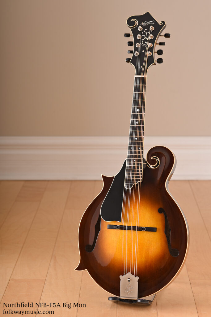 Northfield NFB-F5A Big Mon left handed f-style mandolin