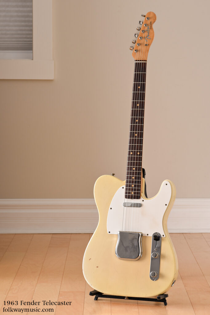 1963 Fender Telecaster electric guitar