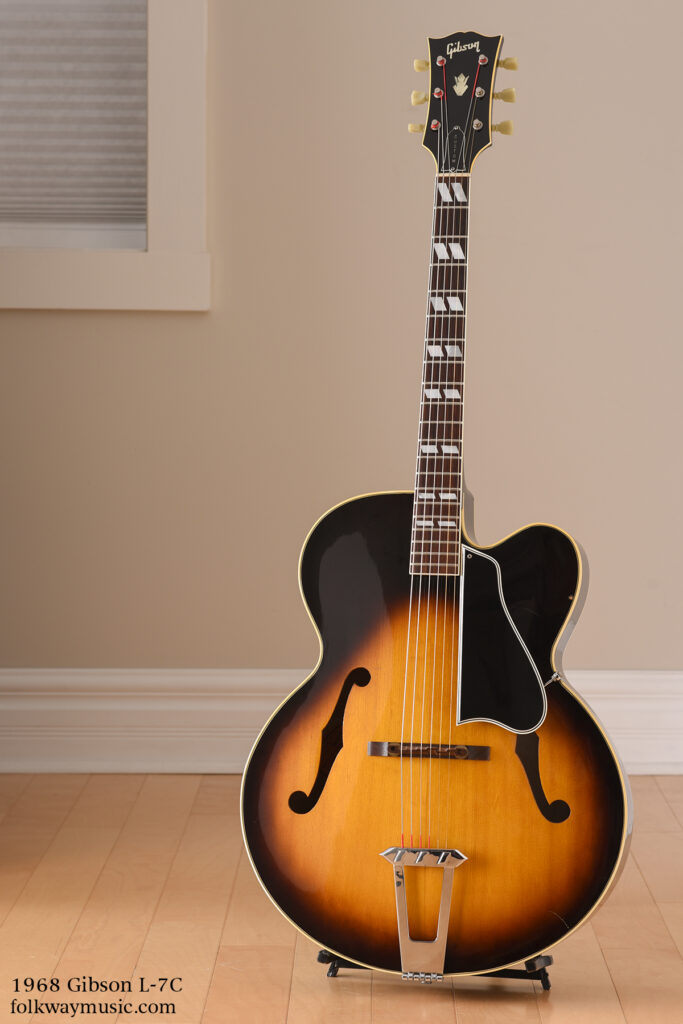1968 Gibson L-7C vintage acoustic archtop guitar