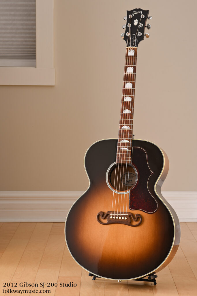 2012 Gibson SJ-200 Studio acoustic guitar