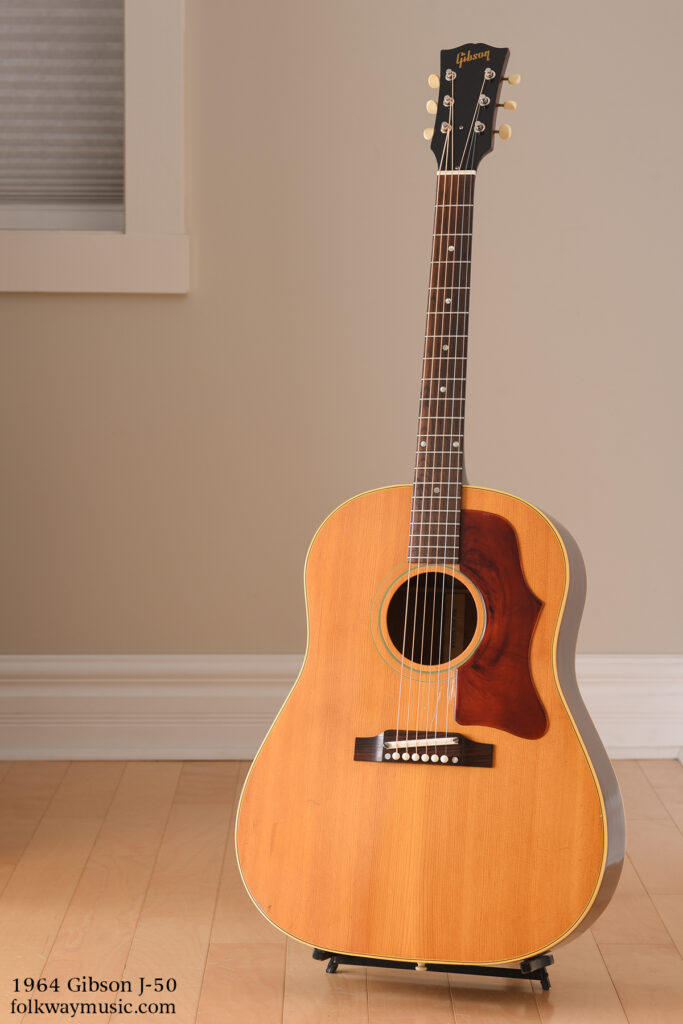 1964 Gibson J-50 vintage acoustic guitar