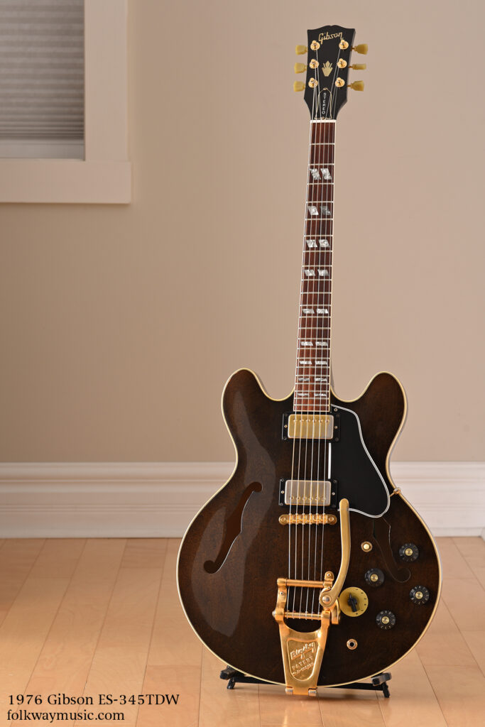 1976 Gibson ES-345TDW vintage electric guitar