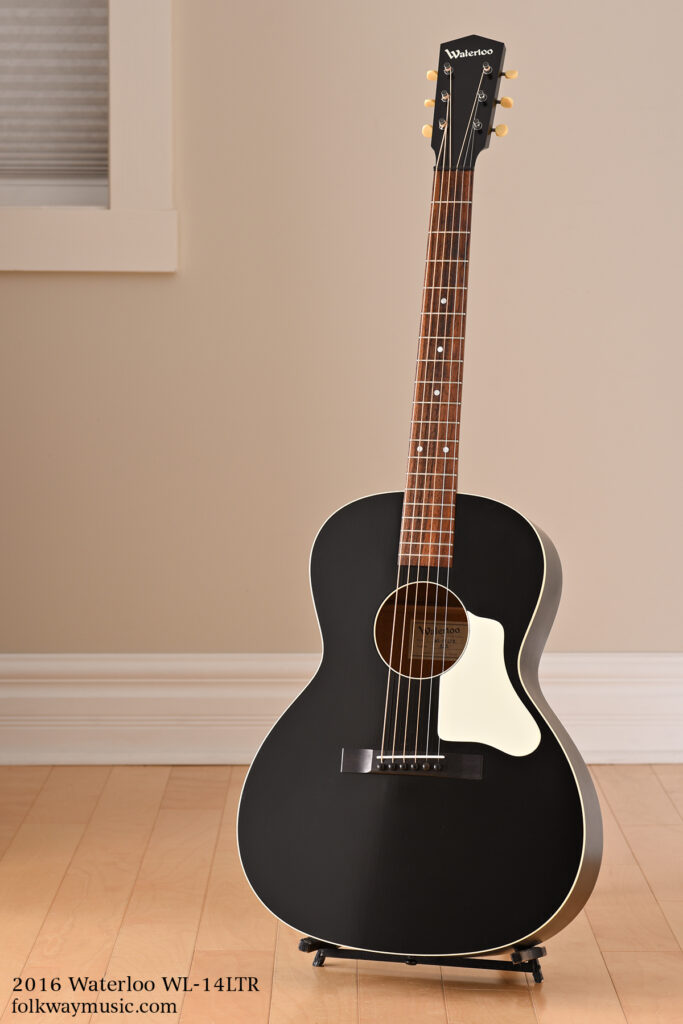 Collings Waterloo WL14LTR tuxedo black acoustic guitar