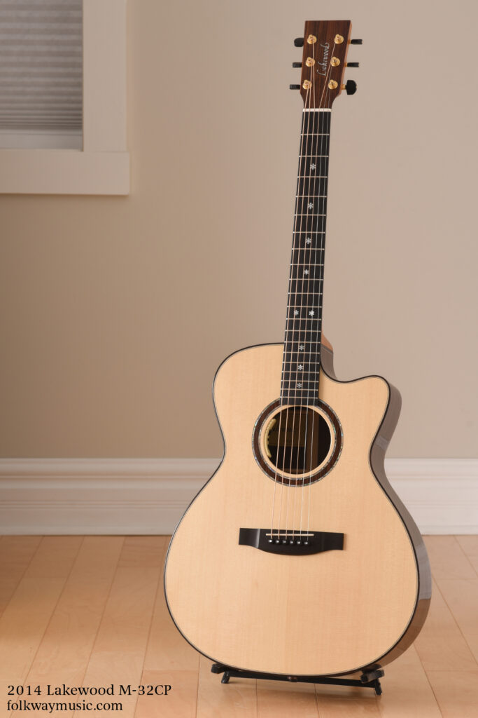 2014 Lakewood M-32 CP rosewood acoustic guitar