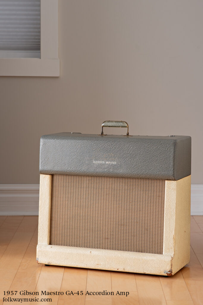 Vintage 1957 Gibson Maestro GA-45 Accordion Amplifier