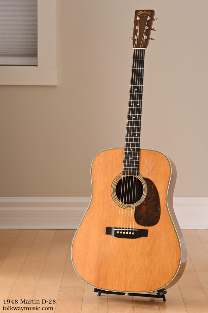 1948 Martin D-28 vintage acoustic rosewood guitar