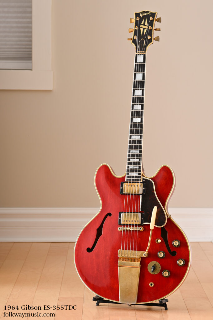 Vintage 1964 Gibson ES-355TDC electric guitar