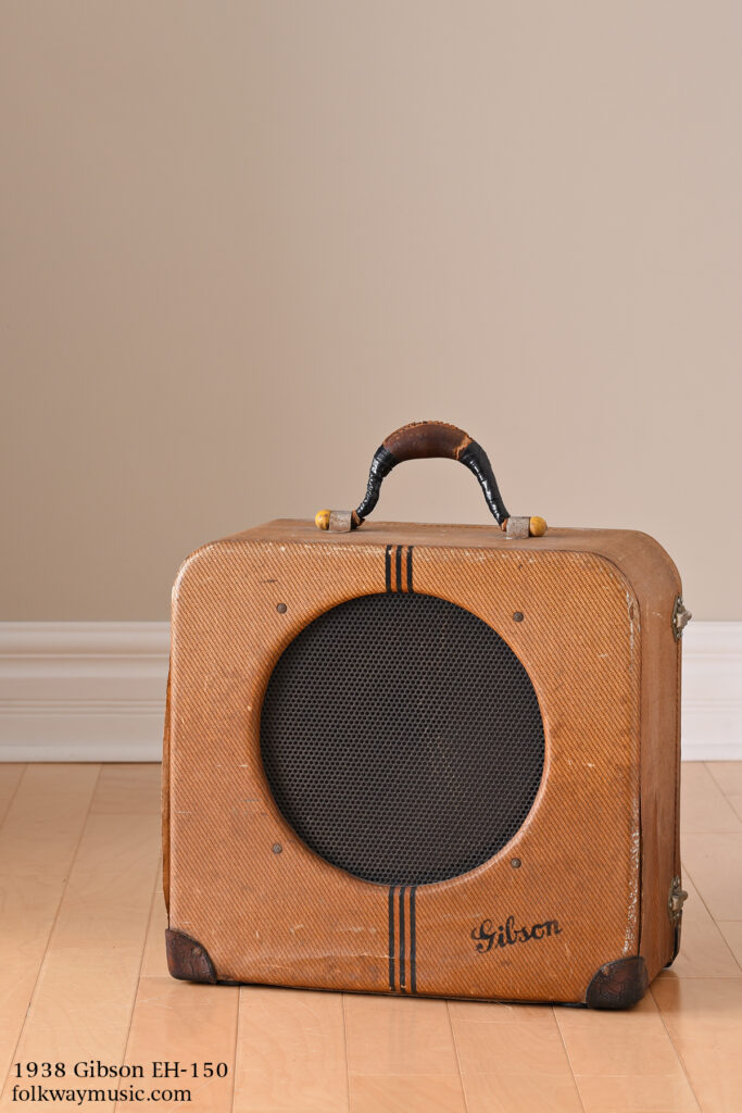 1938 Gibson EH-150 vintage tweed amplifier