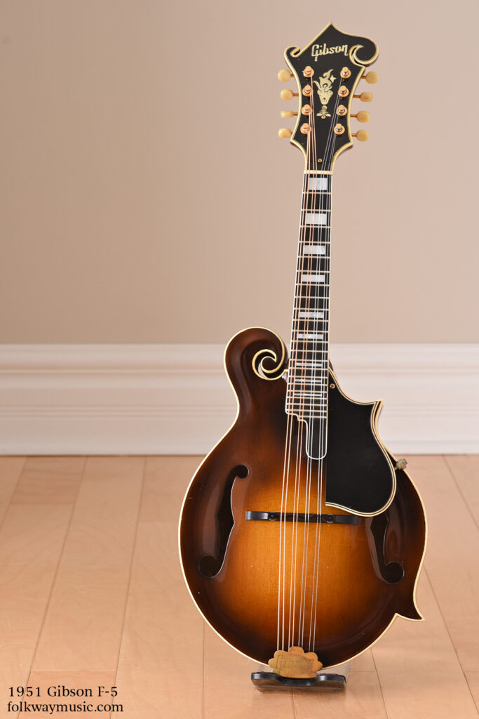 Vintage 1951 Gibson F-5 mandolin