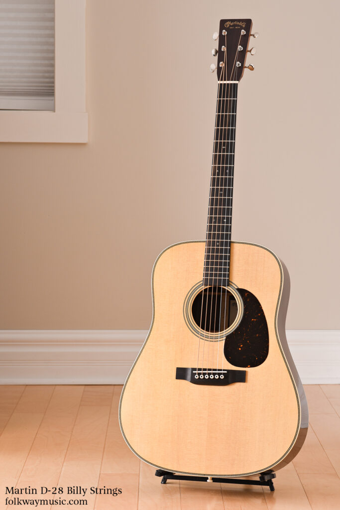 New Martin D-28 Billy Strings acoustic rosewood Bluegrass guitar