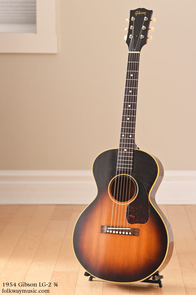 1954 Gibson LG-2 3/4 vintage acoustic guitar