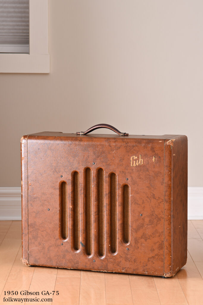 1950 Gibson GA-75W vintage 1x15 guitar amplifier