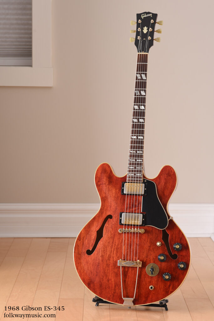 1968 Gibson ES-345TDC vintage electric guitar